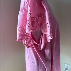 Jessica Simpson Wild Rose Flutter Sleeve T